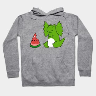 Dilphosaurus Eating Watermelon Hoodie